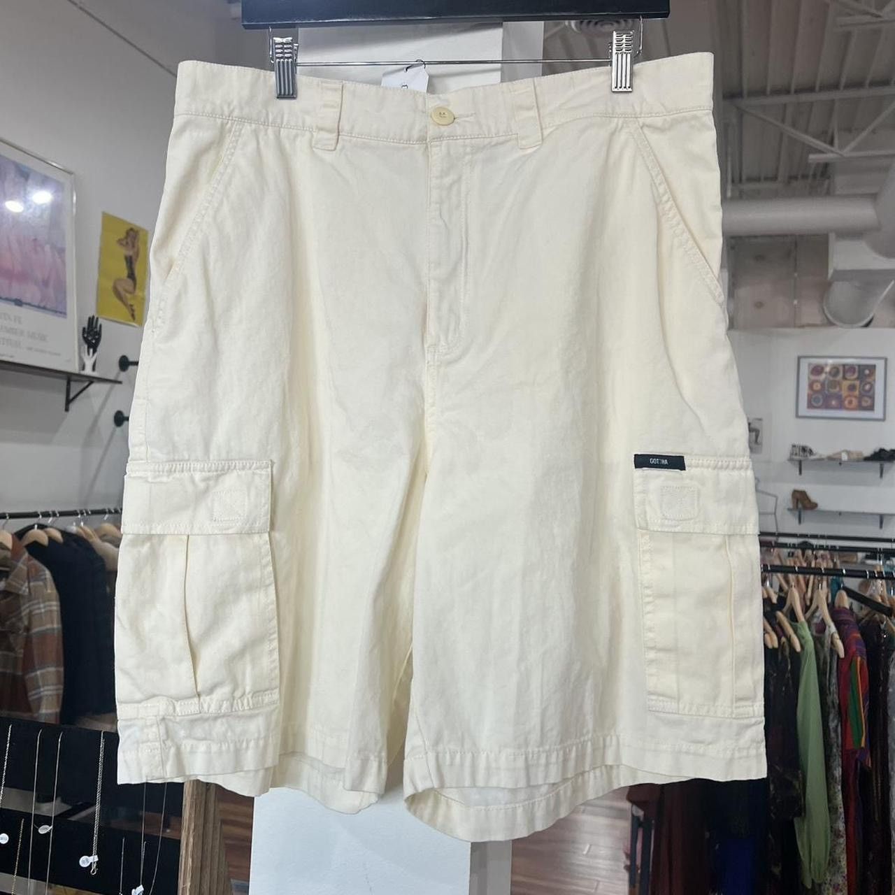 Gotcha Vintage 90’s GOTCHA Surf Wear Baggy Cargo Shorts Size US 36 / EU 52 - 1 Thumbnail