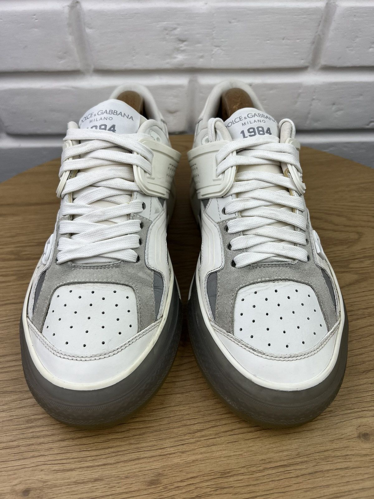 Dolce & Gabbana DOLCE&GABBANA Sneakers Leather Shoes Custom 2.Zero DG Logo Size US 8.5 / EU 41-42 - 6 Thumbnail