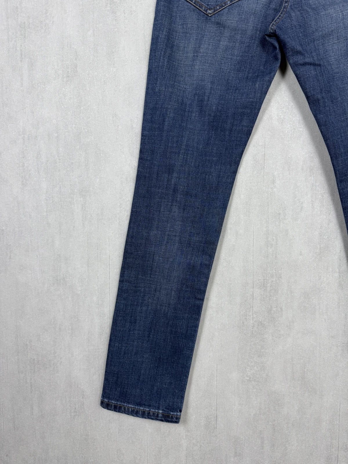 Brunello Cucinelli Brunello Cucinelli Women’s Skinny Fit Blue Denim Jeans Pants Size 26" / US 2 / IT 38 - 12 Thumbnail