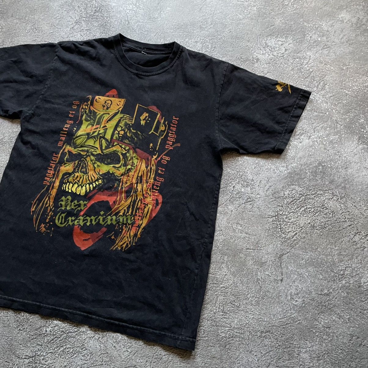 Vintage Vintage Y2K Horror Graphic Tee Grunge Streetwear Tapered M Size US M / EU 48-50 / 2 - 2 Thumbnail