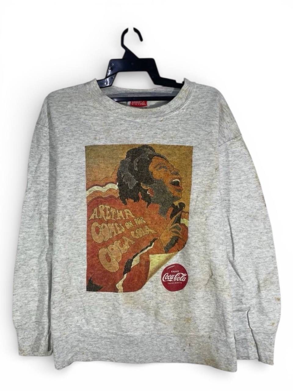 Other Vintage 90s soda water coke sweatshirt jumper size M Size US M / EU 48-50 / 2 - 1 Thumbnail