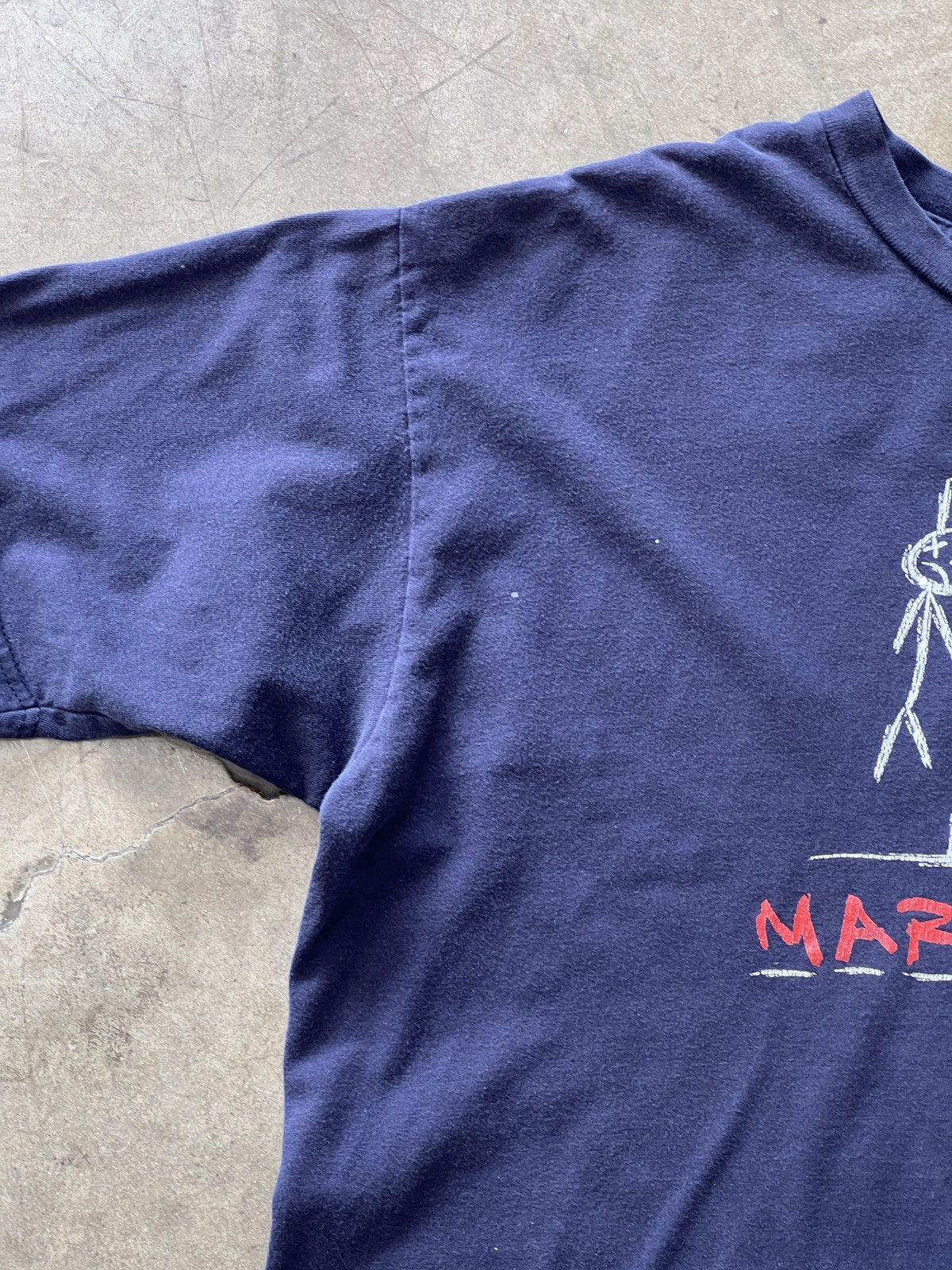 Vintage Vintage Hang Man Married Graphic Tee Large Size US L / EU 52-54 / 3 - 5 Thumbnail