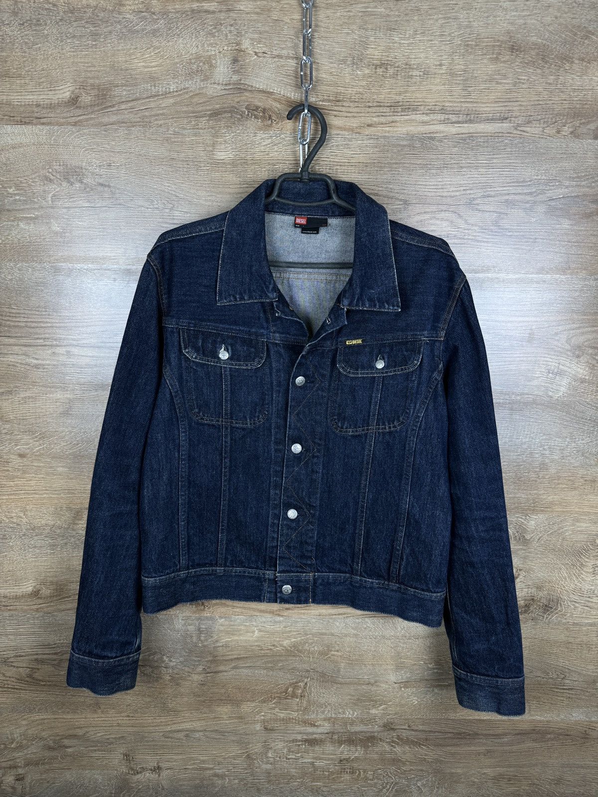 Diesel × Vintage Vintage Diesel Indigo Tech Shortened Denim