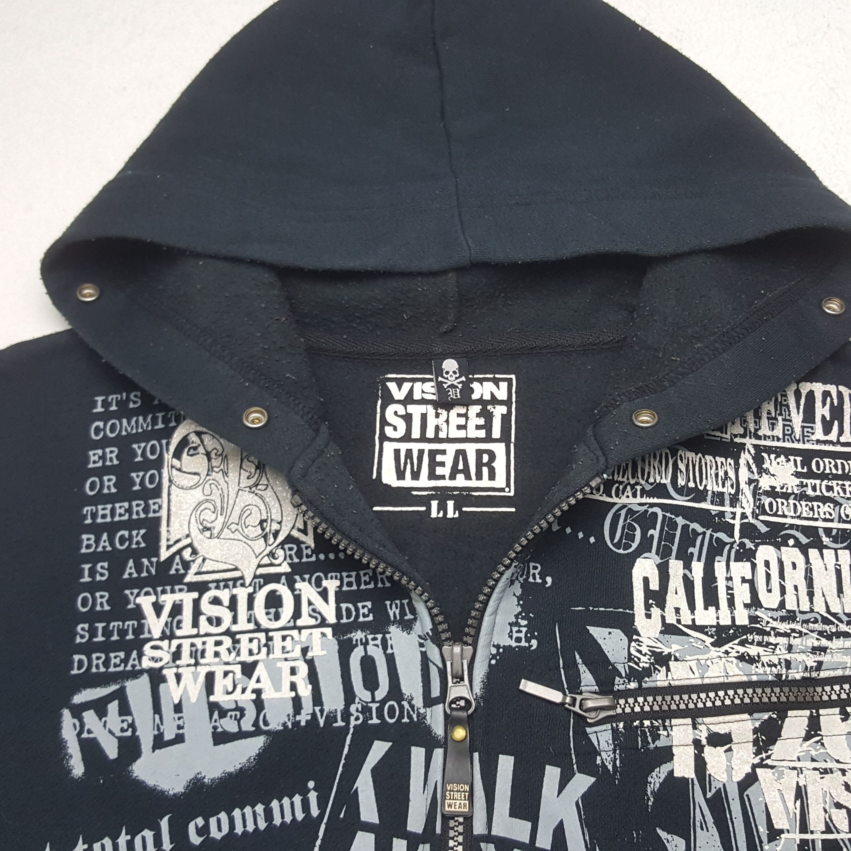Vision Streetwear Vintage Vision Streetwear Punk Style Hoodies C295N16 Size US S / EU 44-46 / 1 - 4 Thumbnail