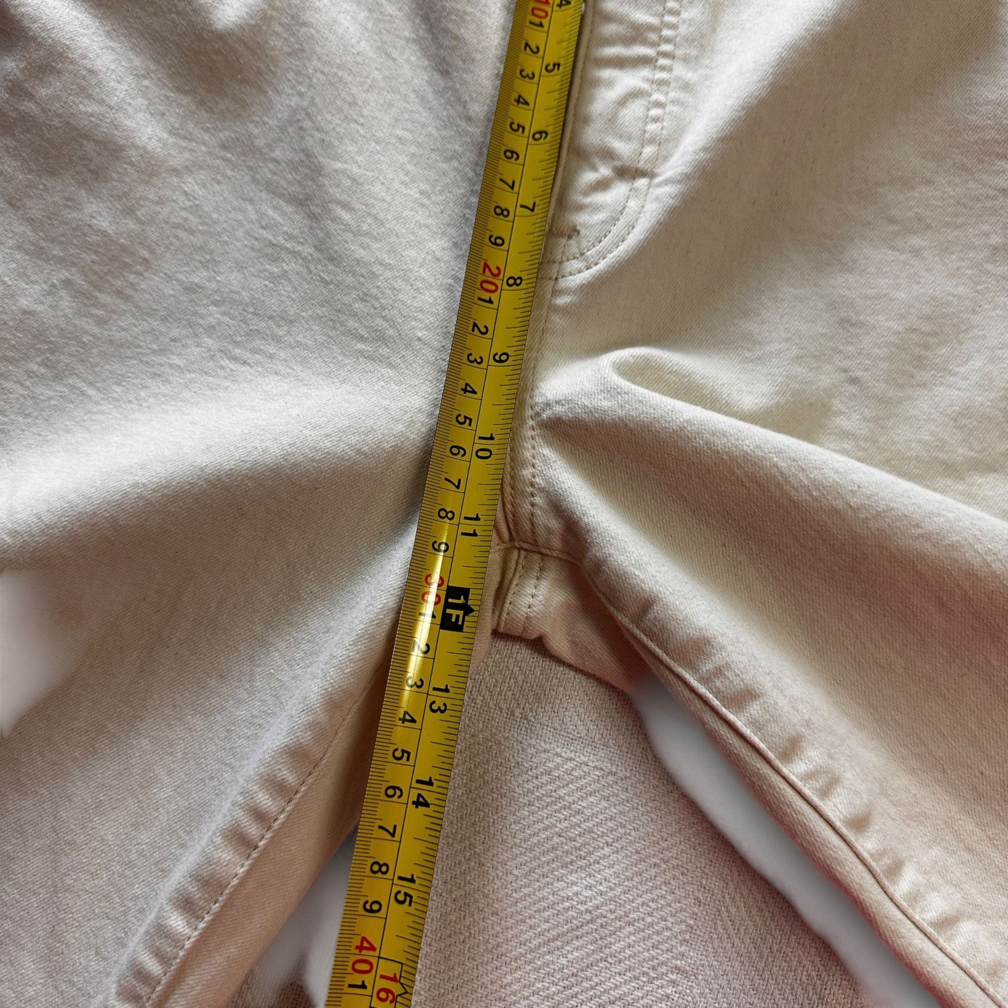 Talbots Talbots Slim Ankle Jeans Womens Size 14 Beige Cotton/Spandex Size 36" / US 14 / IT 50 - 8 Thumbnail
