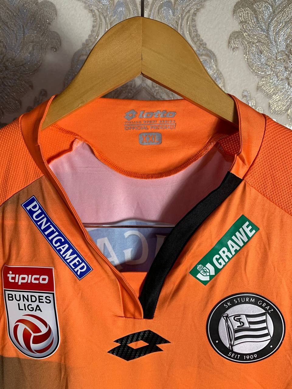 Lotto Sport Vintage Lotto FC SK Sturm Graz Italy Soccer Jersey Retro Y2K Size US XXL / EU 58 / 5 - 5 Thumbnail
