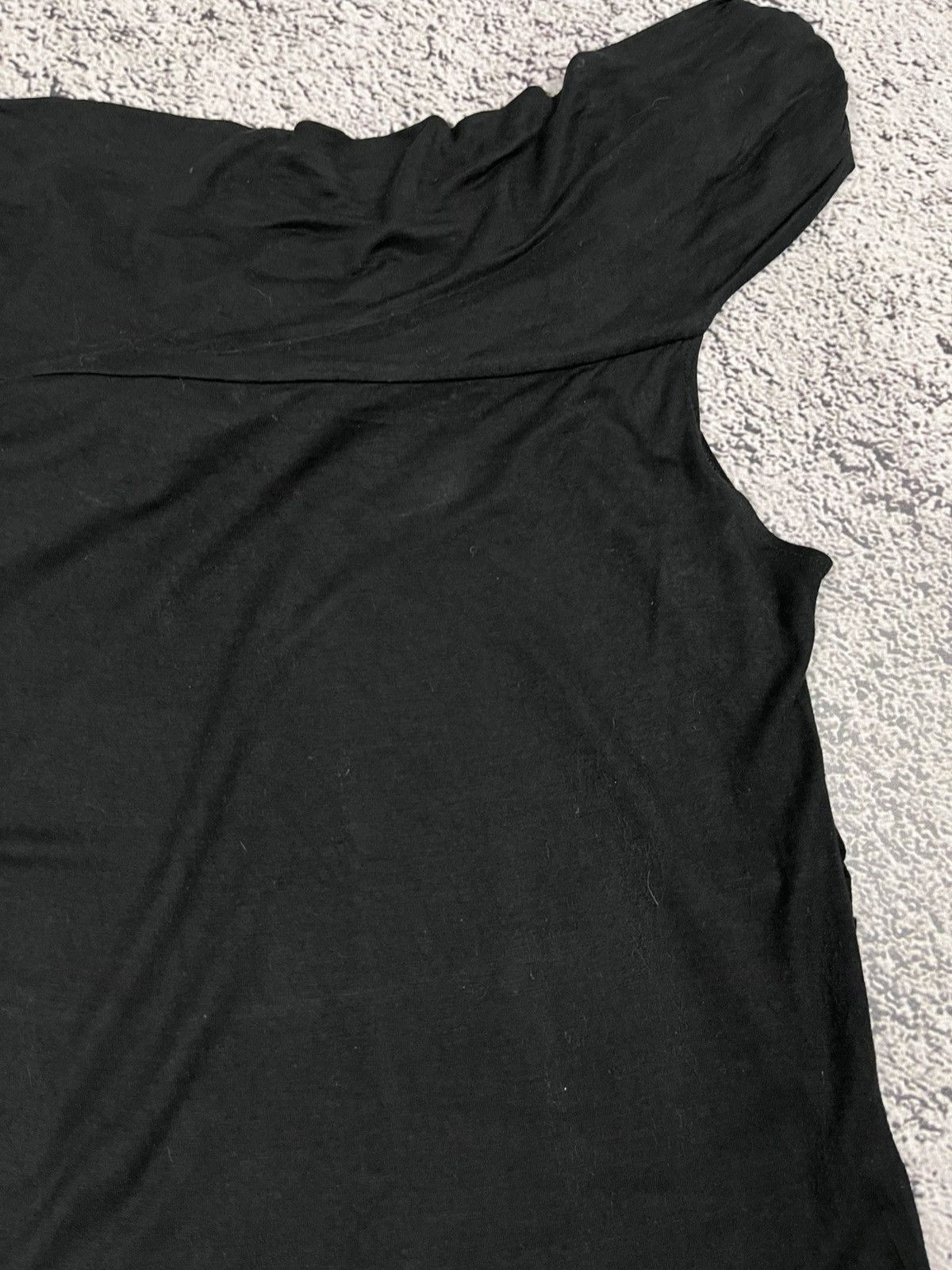 Versus Versace Vintage Y2K Gothic Versus Versace Draped Cross Neck Top Size L / US 10 / IT 46 - 8 Thumbnail