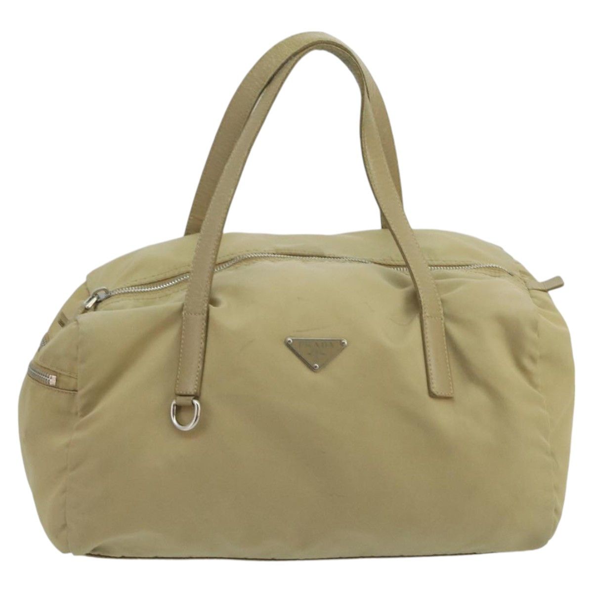 Prada Re-Nylon Beige Synthetic Handbag (Pre-Owned) Size ONE SIZE - 1 Thumbnail