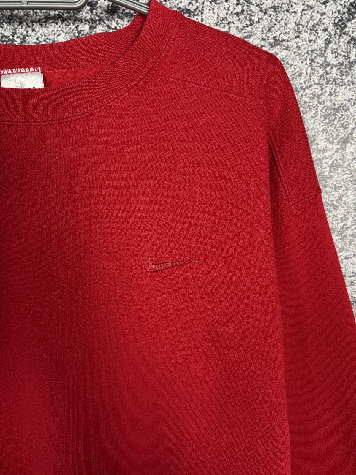 Nike Nike Vintage 90s Sweatshirt Pullover Swoosh Made in USA Sz L Size US L / EU 52-54 / 3 - 6 Thumbnail