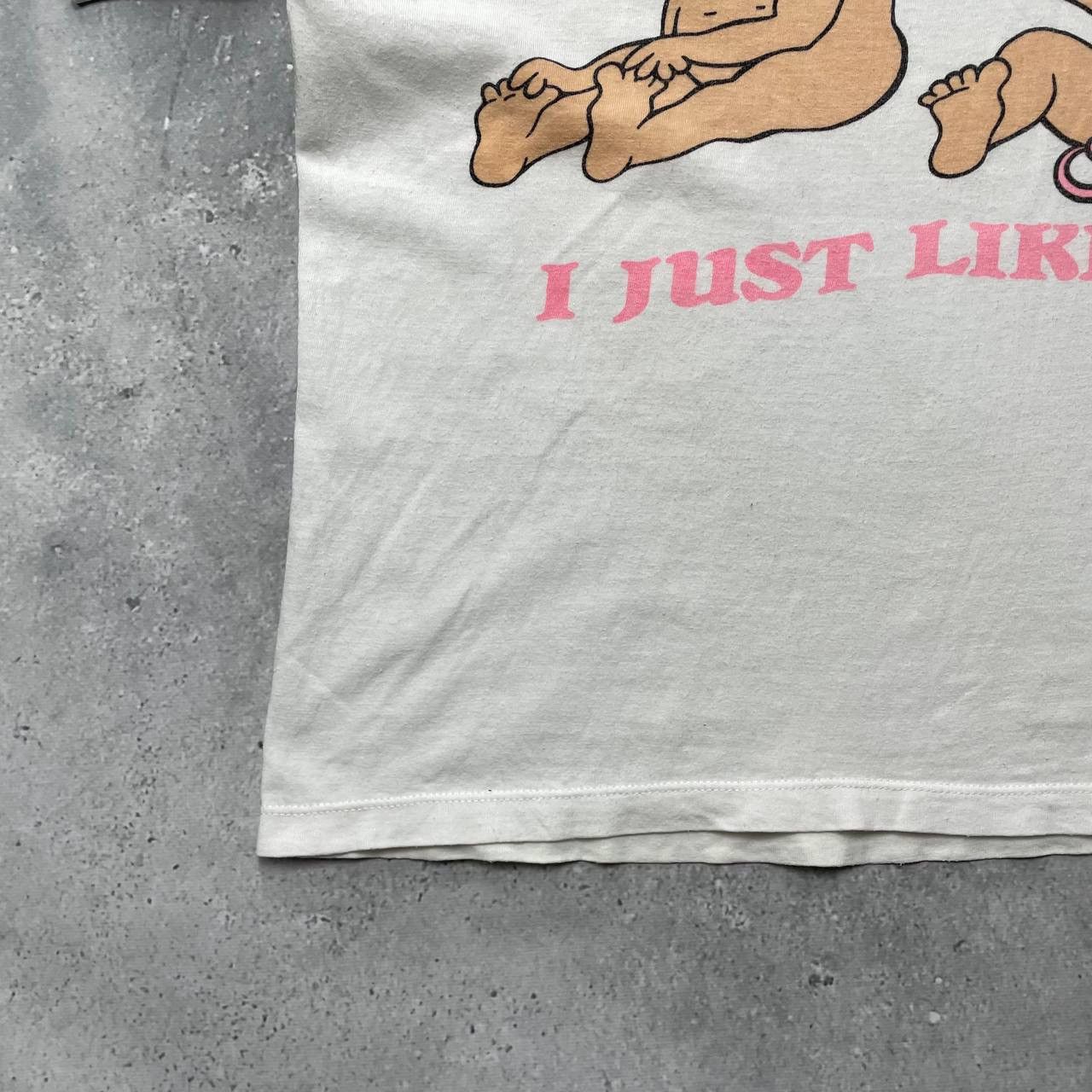 Vintage Vintage 90s Quote Nanu Sex Education Humor Boxy Fit T Shirt Size US M / EU 48-50 / 2 - 7 Thumbnail