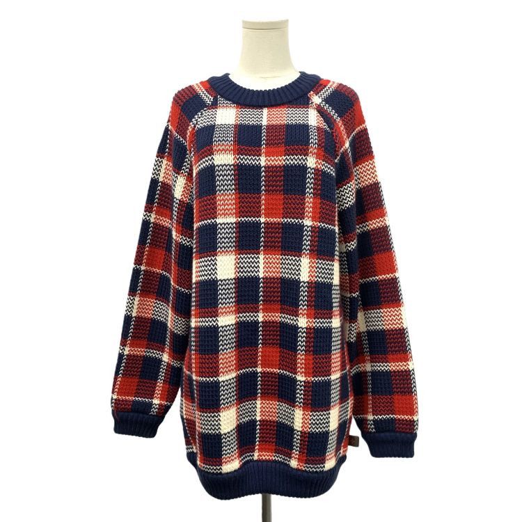 Louis Vuitton Louis Vuitton Plaid Wool Sweater Size S Size S / US 4 / IT 40 - 1 Thumbnail