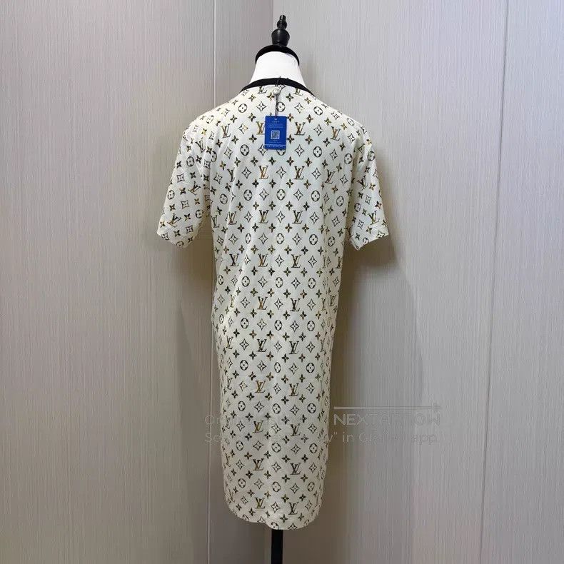 Louis Vuitton Louis Vuitton Presbyopic print dress Size M / US 6-8 / IT 42-44 - 2 Thumbnail