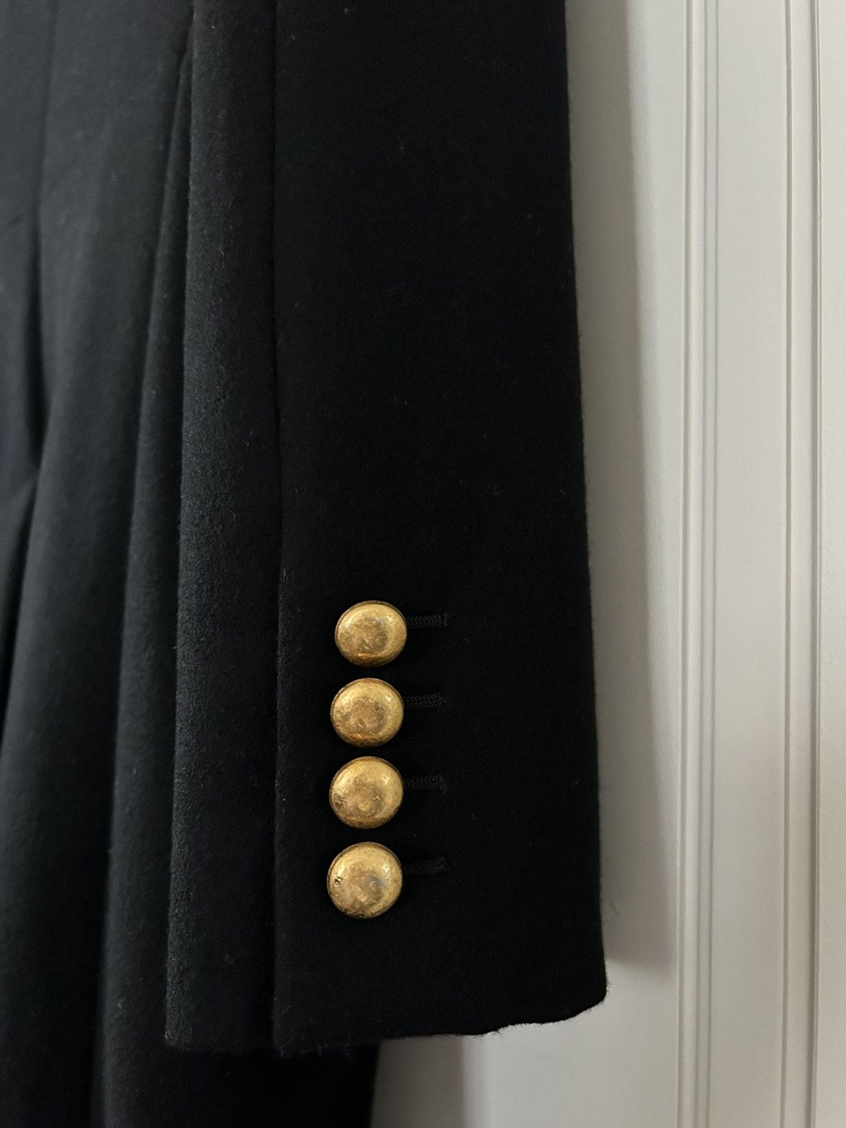 Saint Laurent Paris Saint Laurent HEDI SLIMANE Officer Long Coat size 52 Size US L / EU 52-54 / 3 - 5 Thumbnail