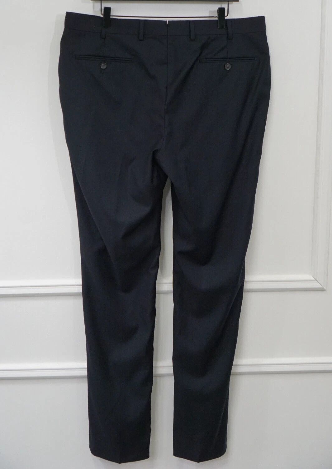 Suitsupply Men Suitsupply 3 Piece Suit La Spalla Navy Blue 102 UK/US42L Size 42L - 9 Thumbnail