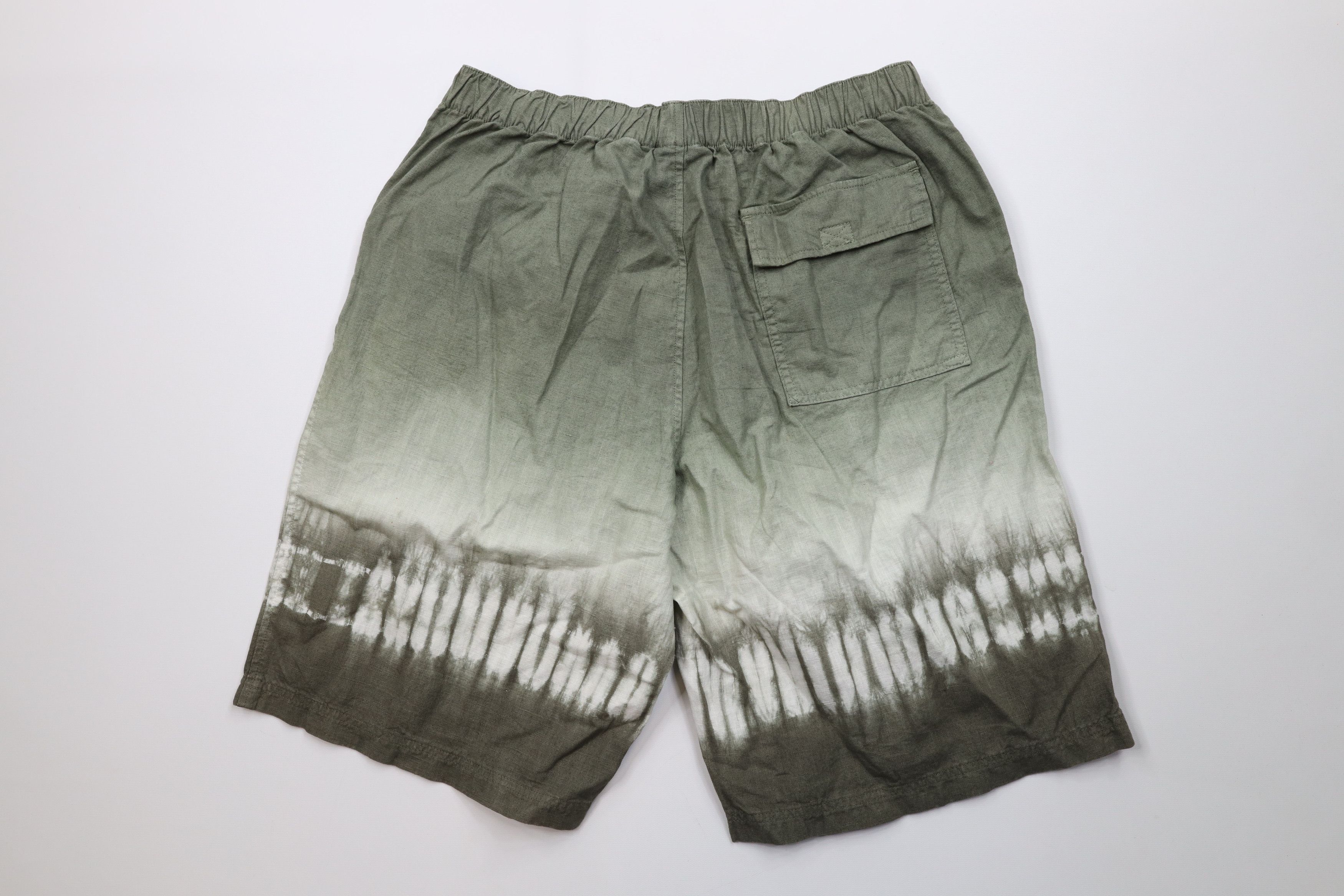 Vintage Deadstock Vintage 90s Y2K Streetwear Belted Acid Wash Shorts Size US 32 / EU 48 - 8 Thumbnail