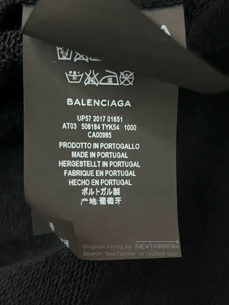 Balenciaga Balenciaga Logo Letter Sweatshirt Size US L / EU 52-54 / 3 - 4 Thumbnail
