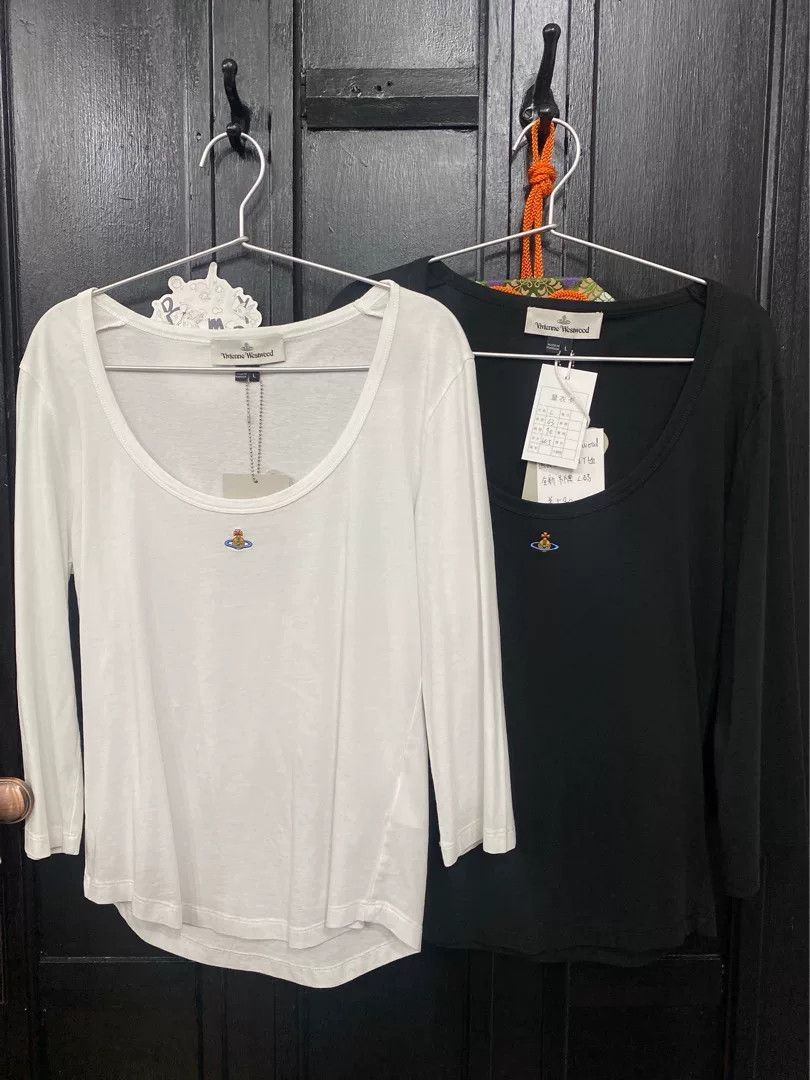 Vivienne Westwood vivienne westwood planet embroidery long sleeve tee Size L / US 10 / IT 46 - 1 Thumbnail