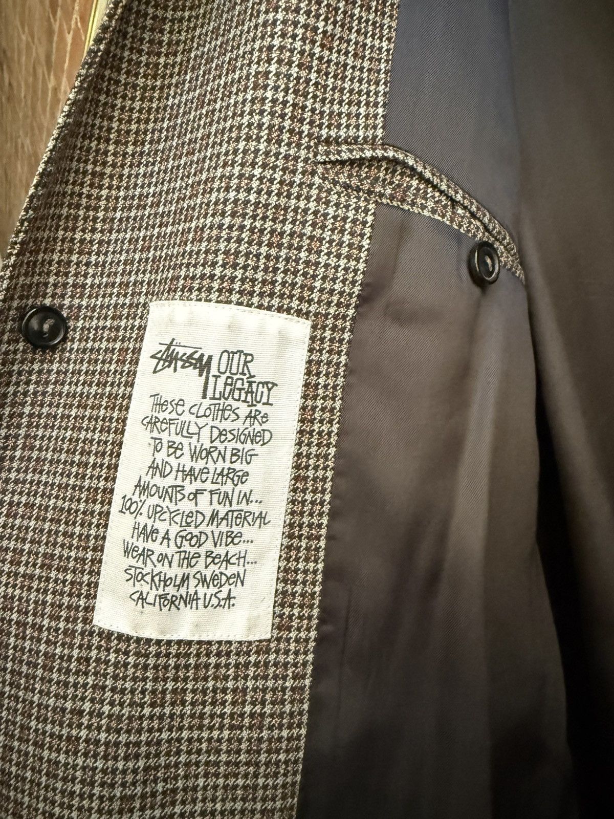 Our Legacy × Stussy Our Legacy Stussy Raglan Overcoat Oversized Size US XS / EU 42 / 0 - 3 Thumbnail