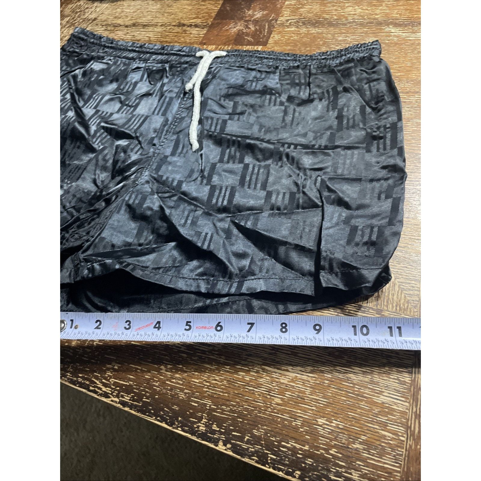Erima Vintage ERIMA Football Shorts L 36 Black Shiny Nylon Ganz Size US 34 / EU 50 - 5 Thumbnail