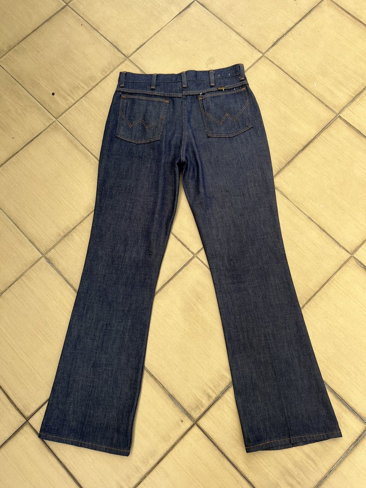 Vintage Vintage 60s Wrangler TALON Zipper Light Denim Bootcut Jeans Size US 30 / EU 46 - 2 Thumbnail