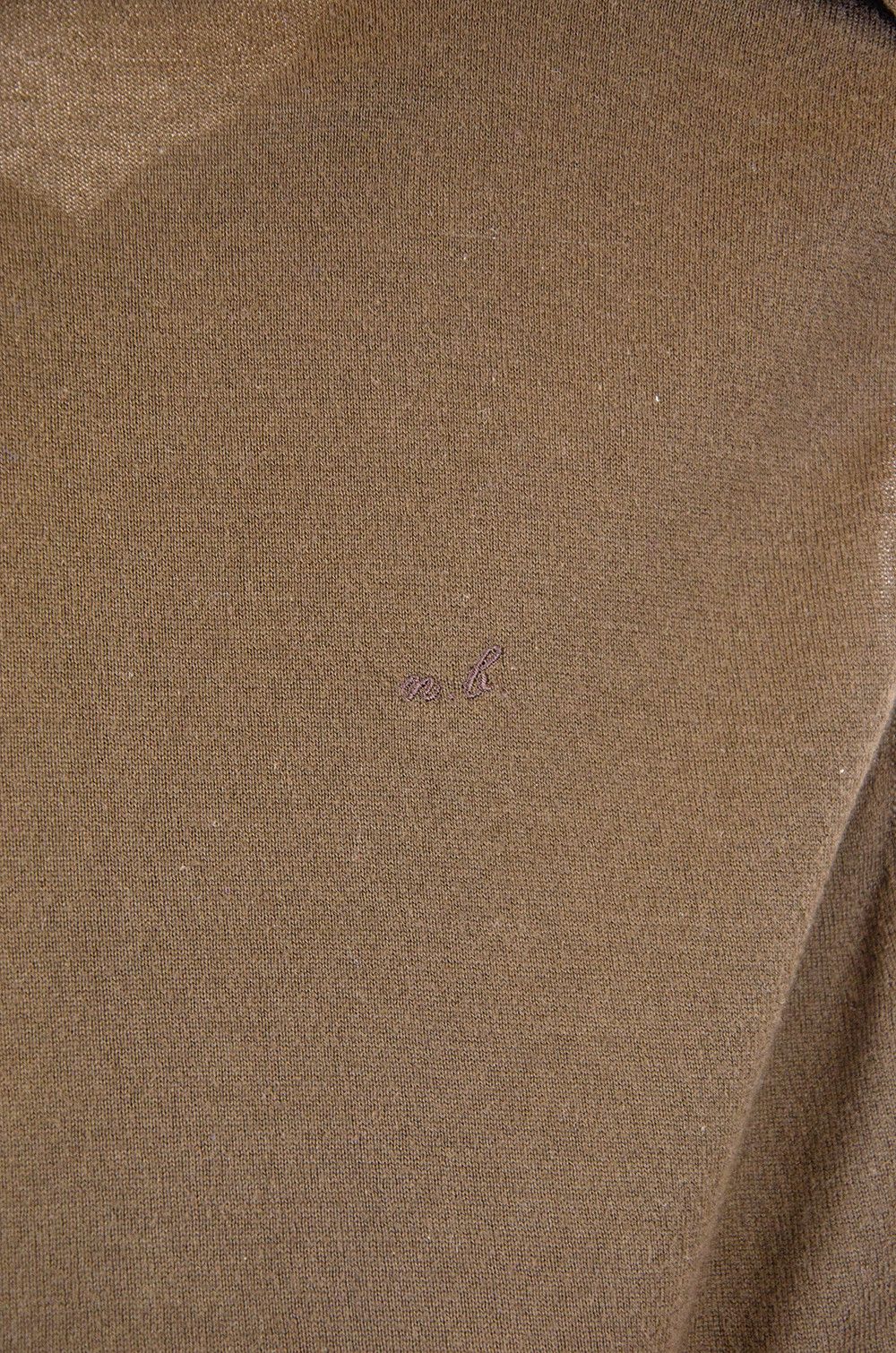 Neil Barrett Neil Barrett Chocolate Knit Sleeveless Henley Vest - Size M Size US M / EU 48-50 / 2 - 8 Thumbnail