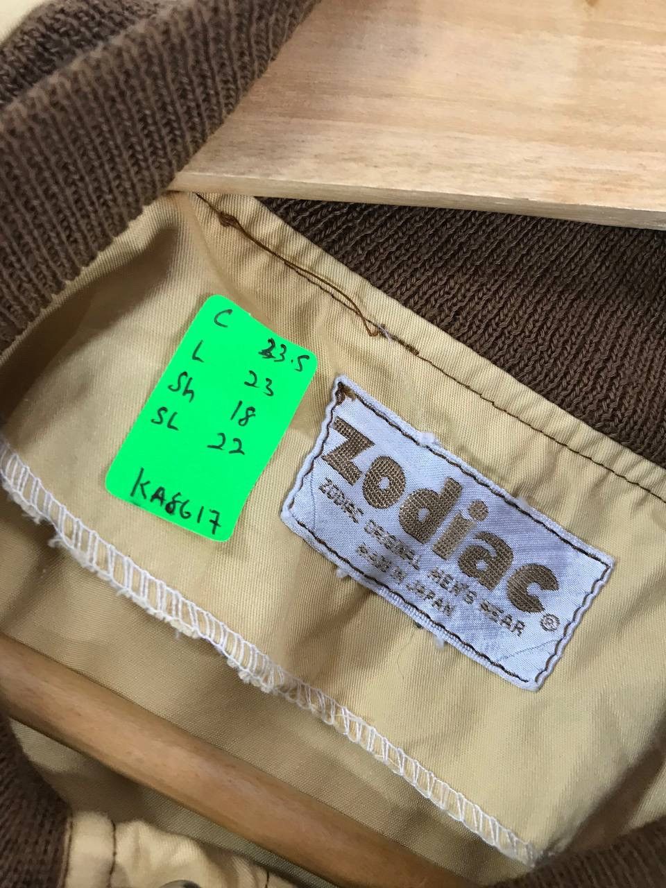 Japanese Brand × Vintage Vintage Zodiac Light Bomber Jacket Size US L / EU 52-54 / 3 - 4 Thumbnail