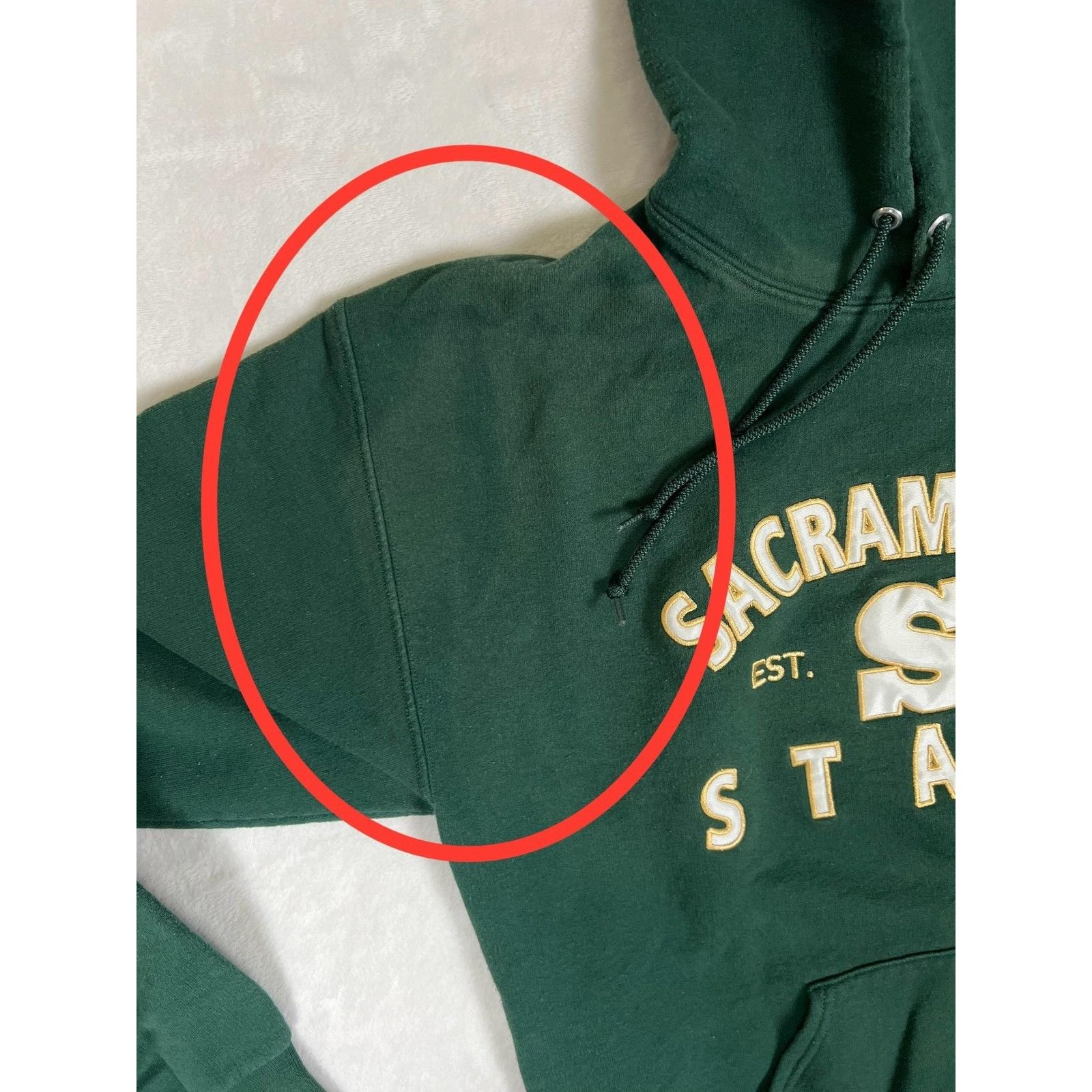 Jerzees VTG Sacramento State Hornets Hoodie Sweatshirt Pullover Mens Size US M / EU 48-50 / 2 - 3 Thumbnail