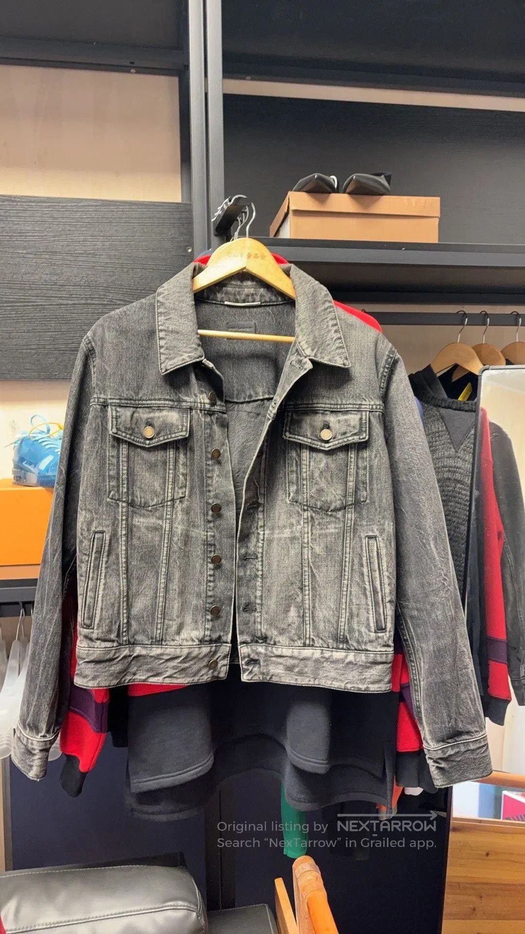 Saint Laurent Paris Saint Laurent 1971 Sunset Embroidery Denim Jacket. Size US L / EU 52-54 / 3 - 1 Thumbnail