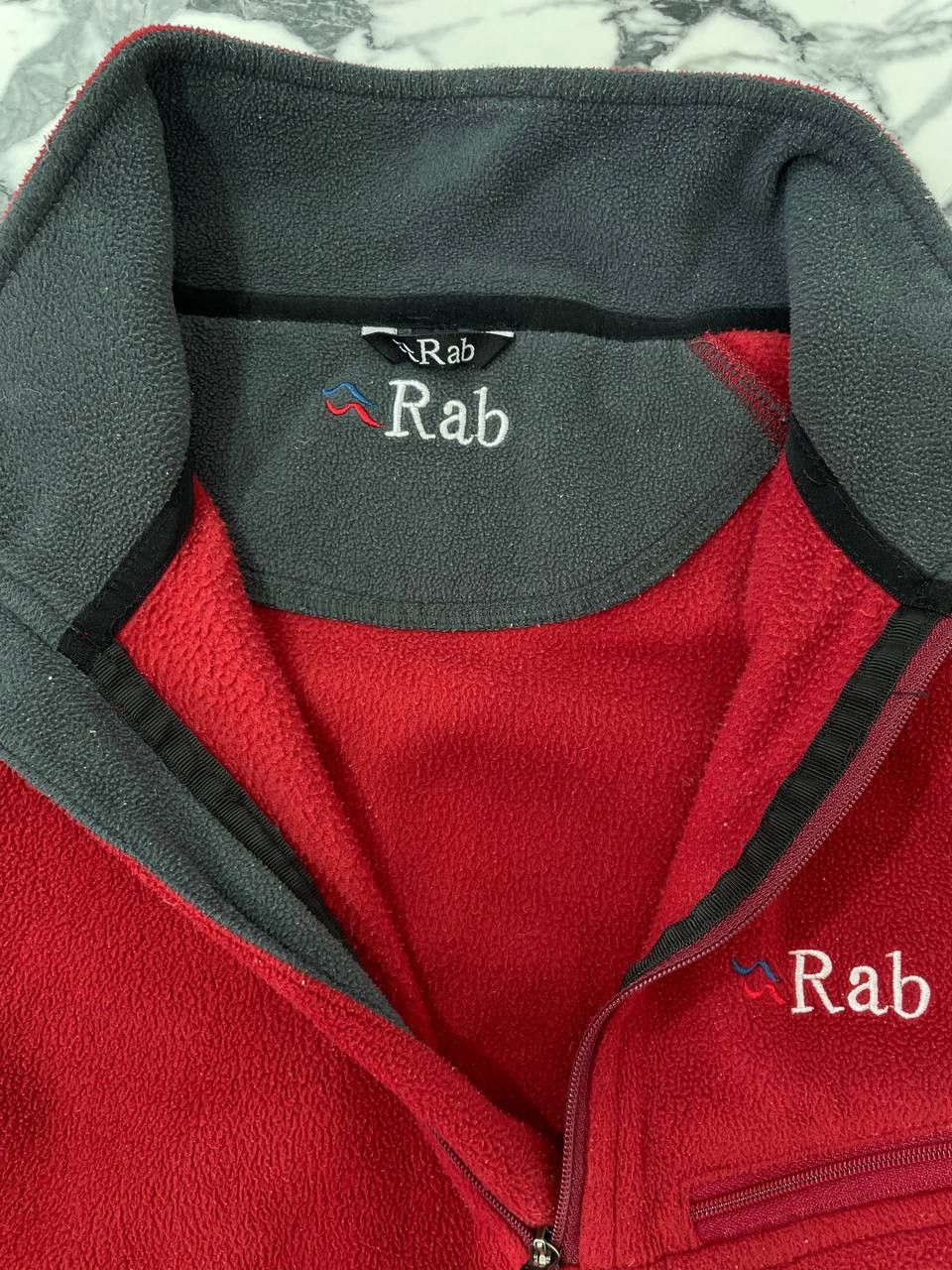 Rab Men's Rab Polartec Fleece Sweater, Size L, Red Gorpcore Trek Size US L / EU 52-54 / 3 - 2 Thumbnail