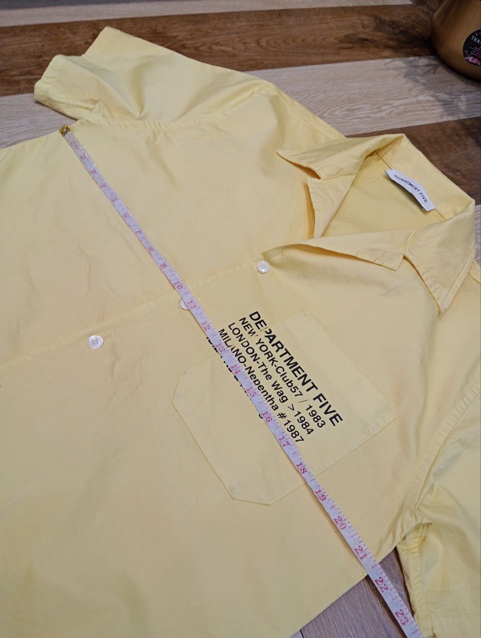DEPARTMENT5 DEPARTMENT FIVE POCKET BUTTON SHIRT SIZE 40 Size US M / EU 48-50 / 2 - 12 Thumbnail