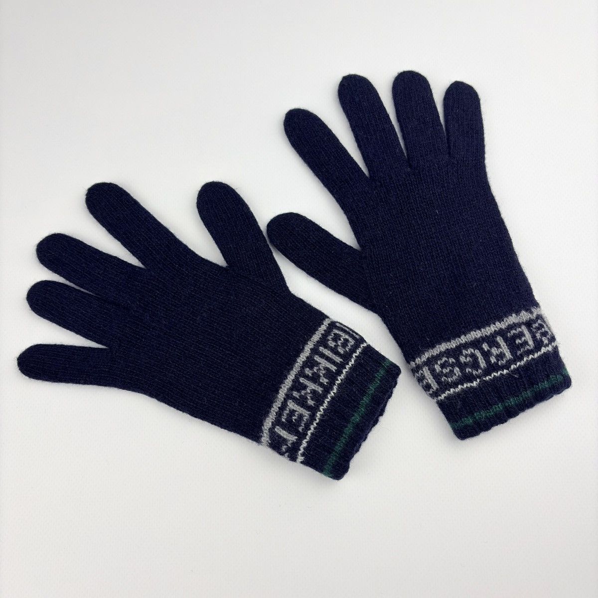 Dirk Bikkembergs Dirk Bikkembergs Knitted wool Gloves Size ONE SIZE - 3 Thumbnail