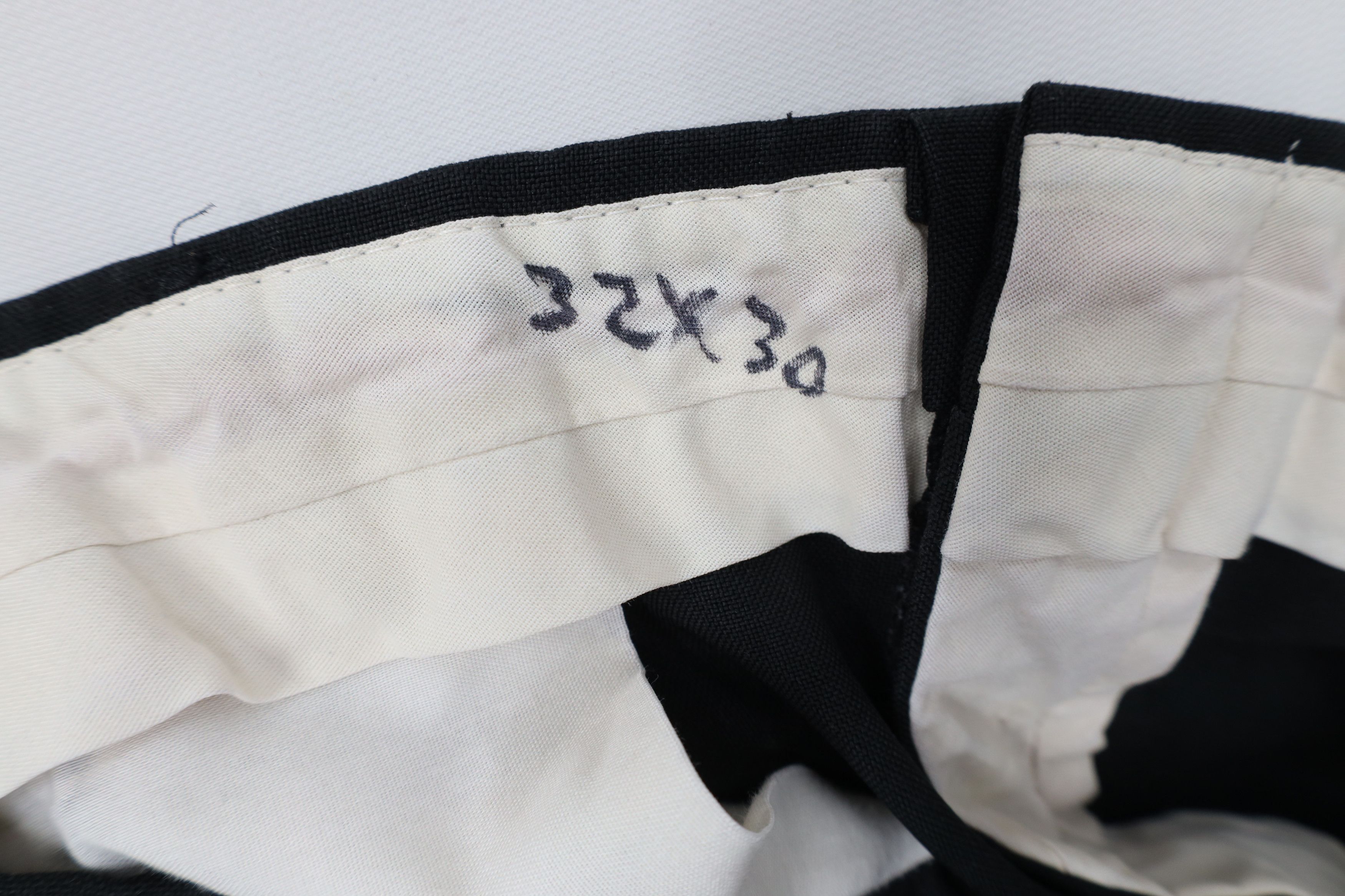 Vintage Vintage 70s Streetwear Flared Wide Leg Chino Pants Black USA Size US 32 / EU 48 - 8 Thumbnail