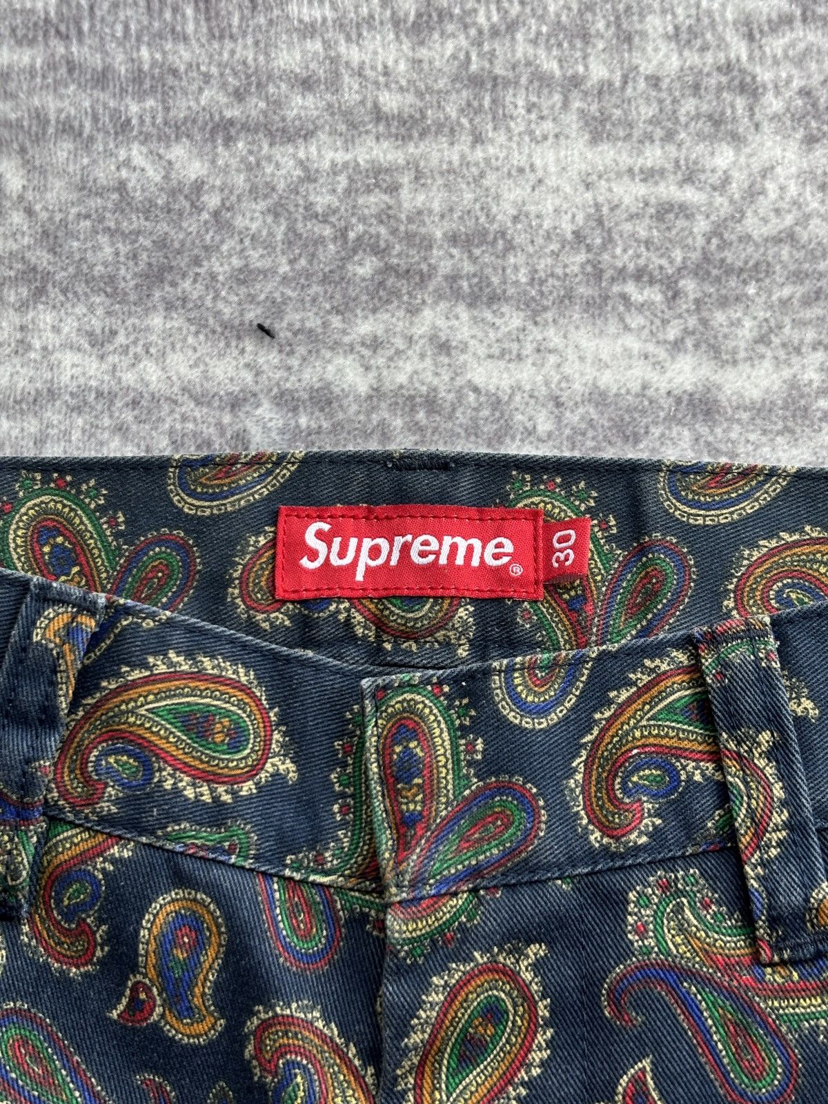 Supreme Supreme Paisley Work Pants 30 Size US 30 / EU 46 - 9 Thumbnail