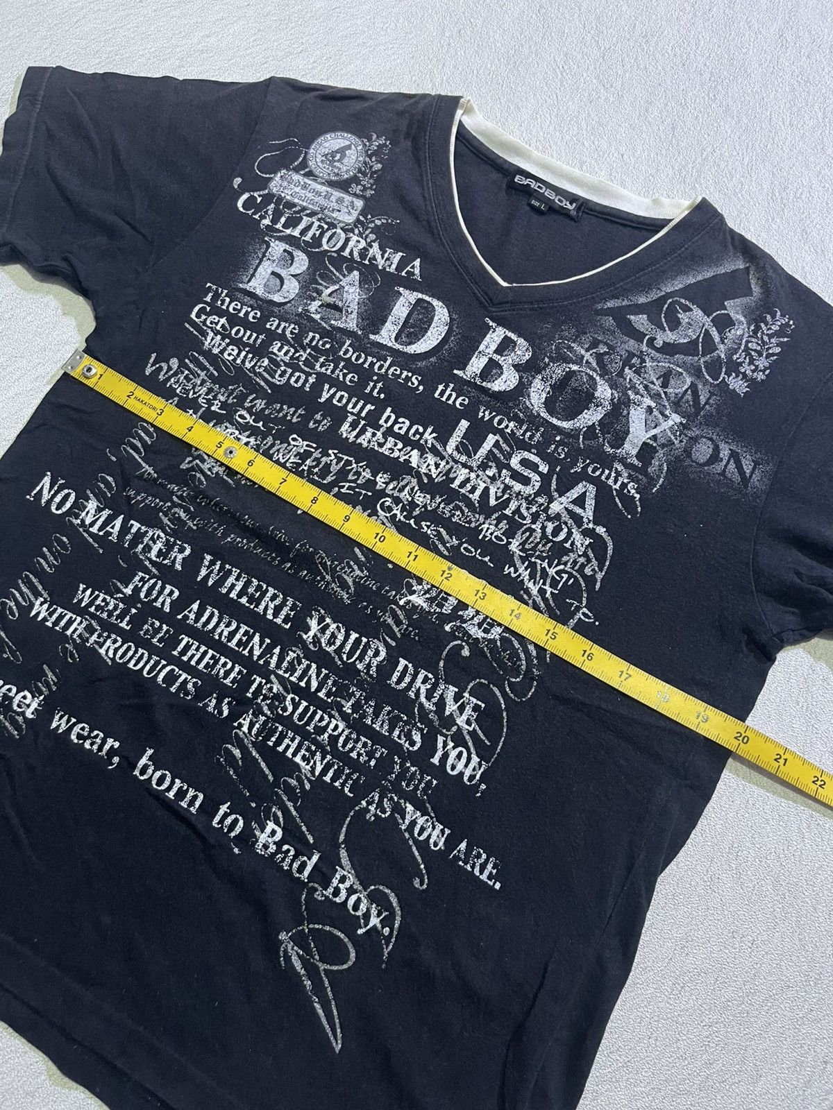 If Six Was Nine Y2K BAD BOY SHORT SLEEVE TSHIRT PUNK IFSIX STYLE Size US L / EU 52-54 / 3 - 7 Thumbnail