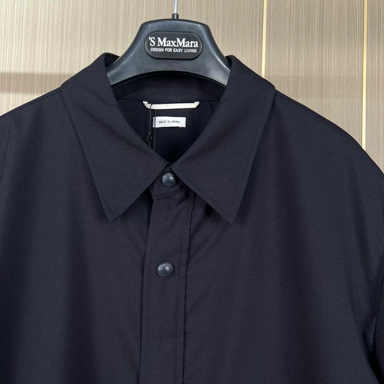 Thom Browne thom browneNavy blue wool striped shirt jacket 2503-Nextarr Size US M / EU 48-50 / 2 - 5 Thumbnail