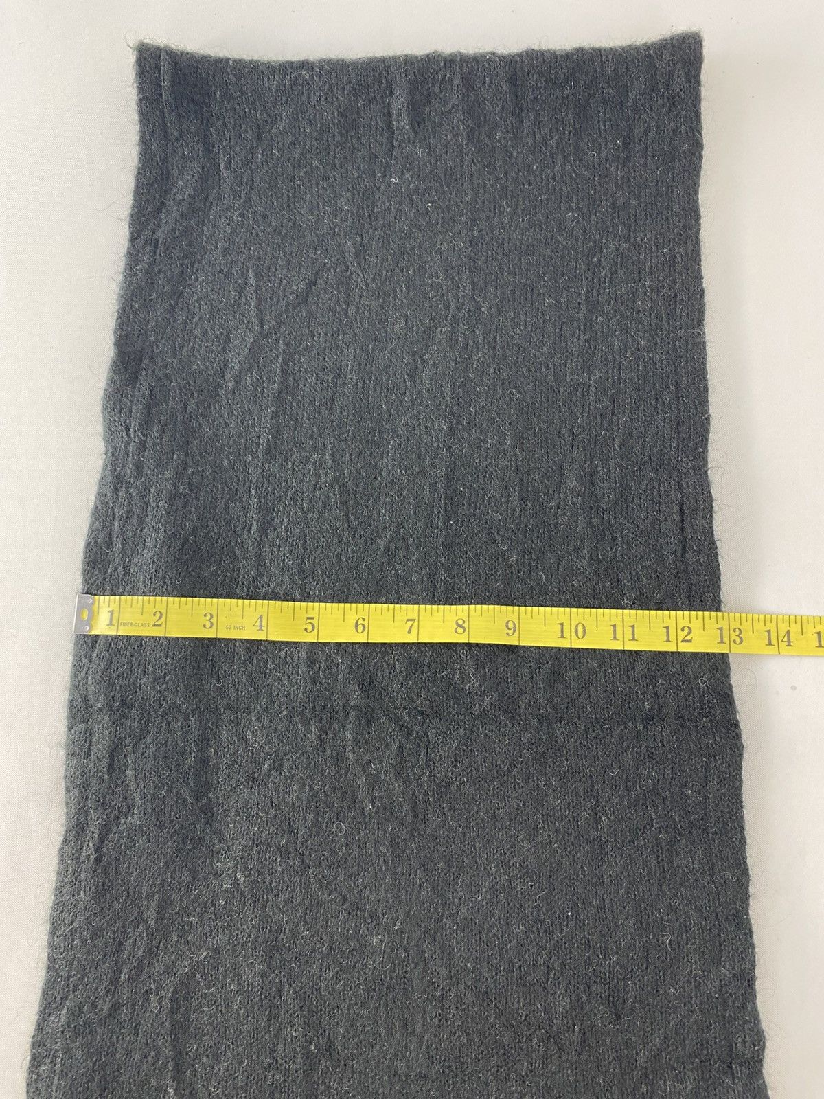Giorgio Armani Giorgio Armani Le Collezion Mohair Plain Scarf Italian Made Size ONE SIZE - 7 Thumbnail