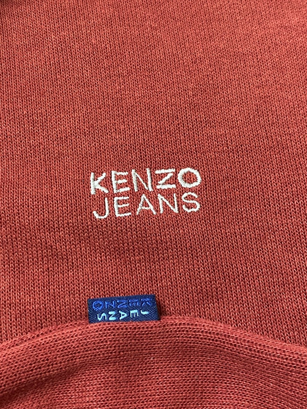 Kenzo Vintage Kenzo Jeans Embroidered Logo Sweatshirt Size US M / EU 48-50 / 2 - 5 Thumbnail