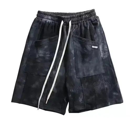 SLVDR 20SS Indigo Union Japan Mable Printed Shorts Size US 32 / EU 48 - 1 Thumbnail