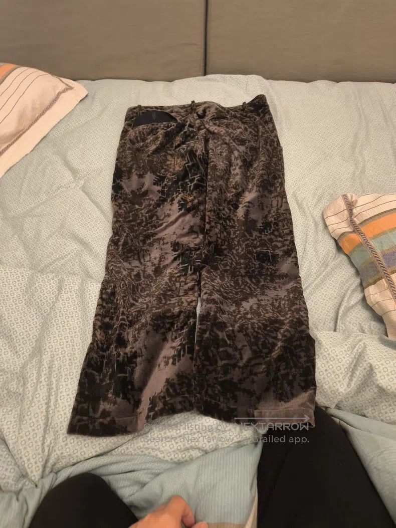 Ann Demeulemeester Ann Demeulemeester Size M flocked pants Size 25" / US 0 / IT 36 - 3 Thumbnail