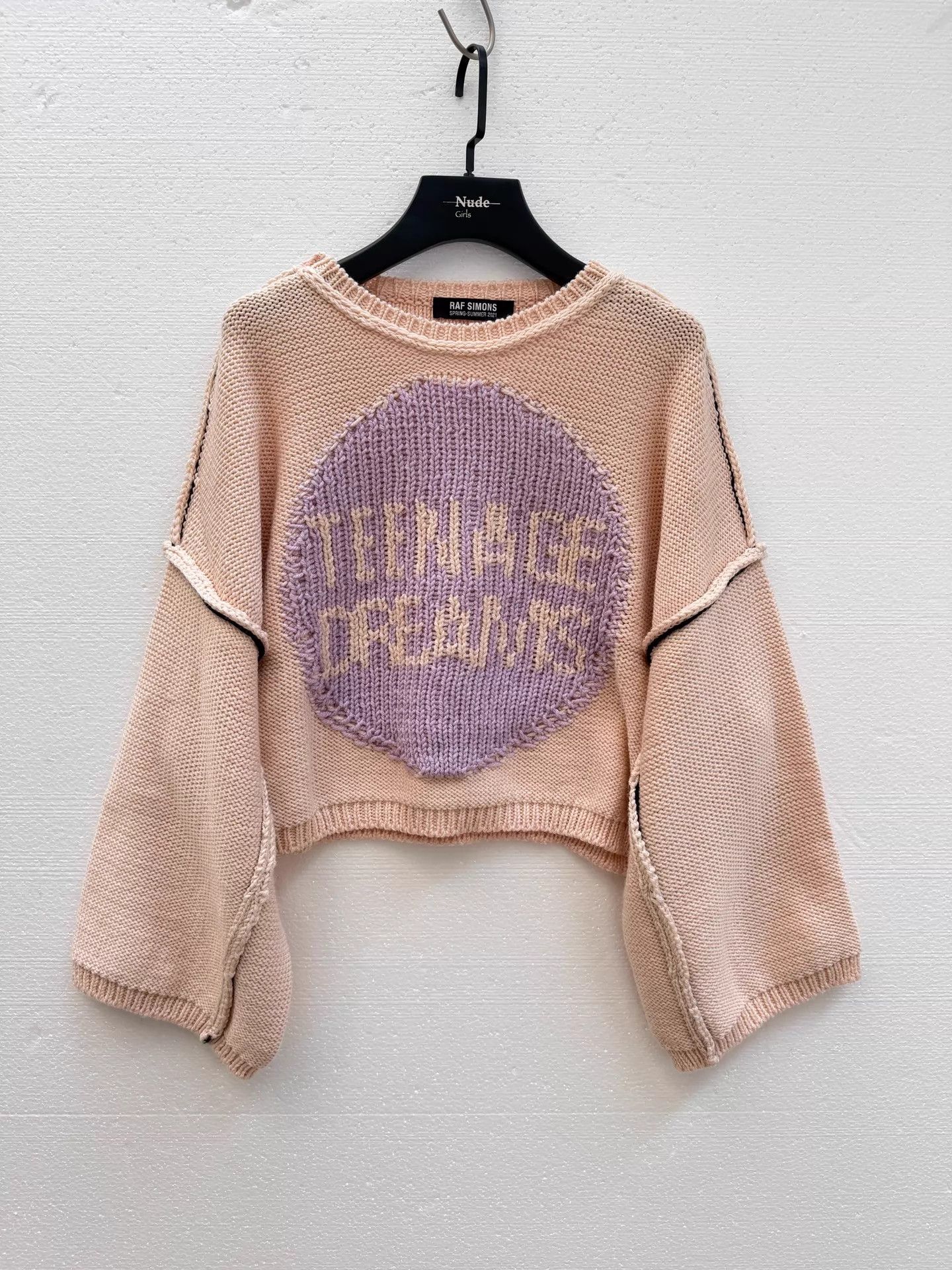 Raf Simons Raf Simons 21ss Teenager Dreams Short Wide Sweater Size XS / US 0-2 / IT 36-38 - 3 Thumbnail