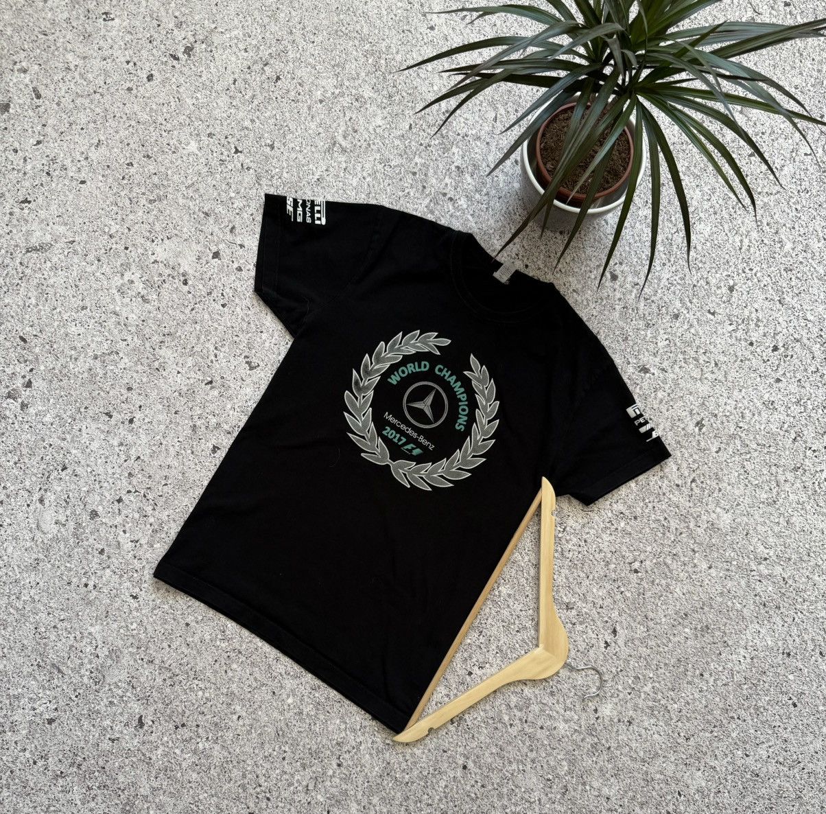 Formula 1 × Mercedes-Benz World Champions Mercedes Benz 2017 Formula 1 Hamilton Tee Size US M / EU 48-50 / 2 - 1 Thumbnail