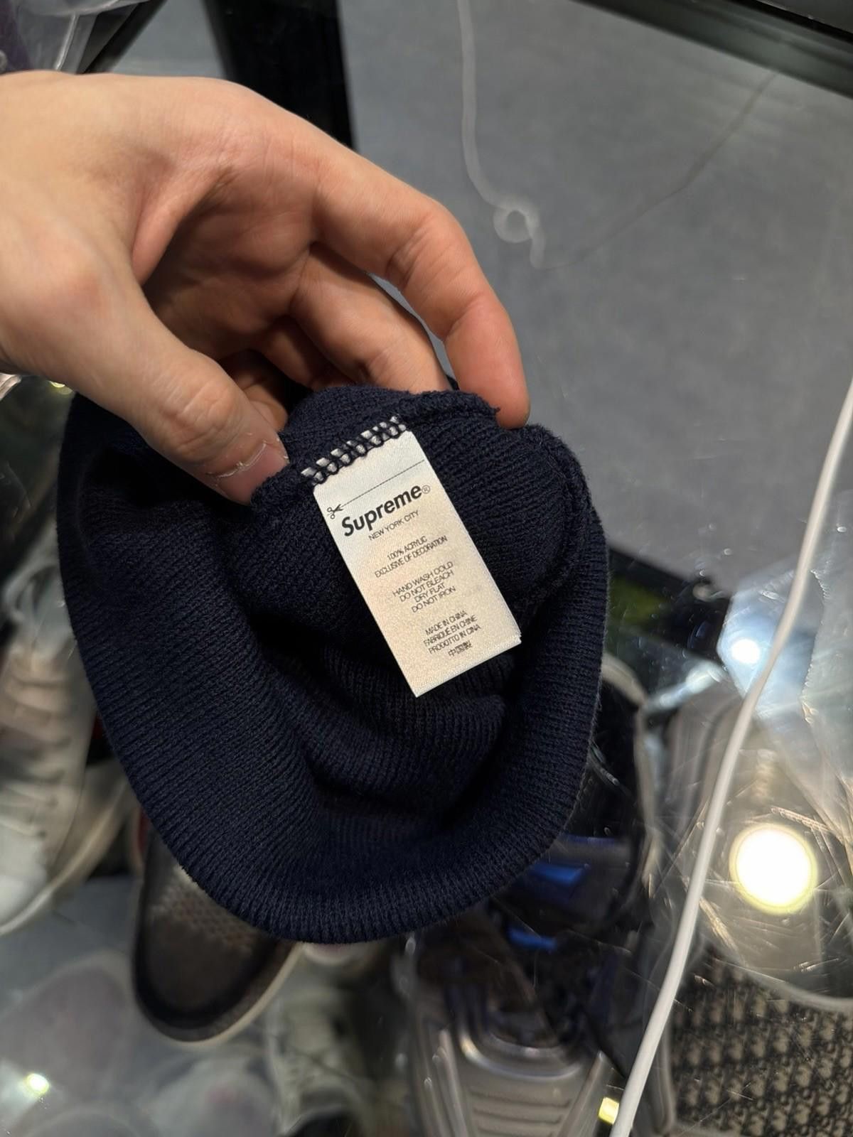 Supreme Supreme Wu-Tang Clan Beanie Navy Blue FW25 - Ships Same Day! Size ONE SIZE - 7 Thumbnail