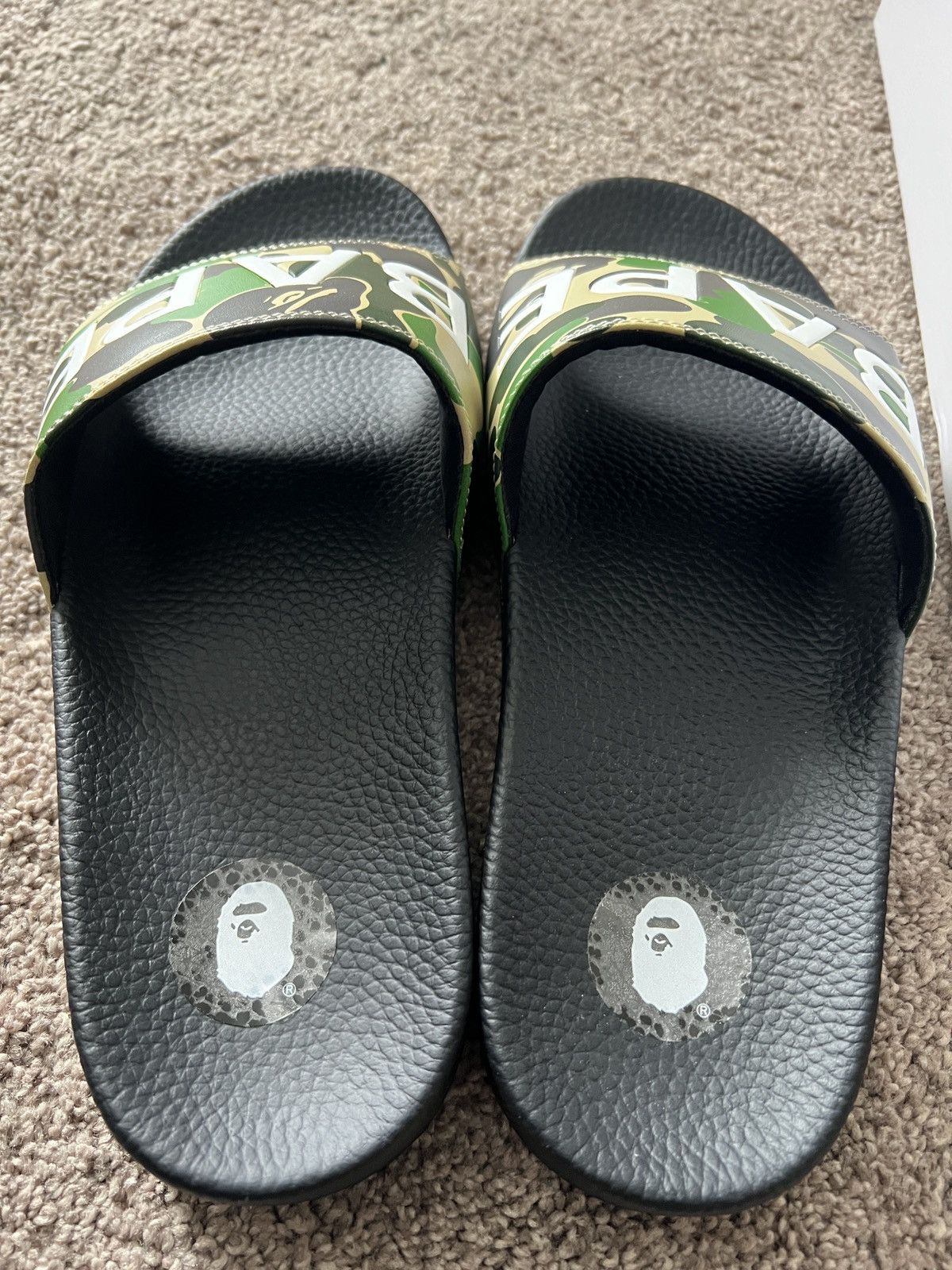 Bape ABC Camo Slides Size US 8 / EU 41 - 5 Thumbnail