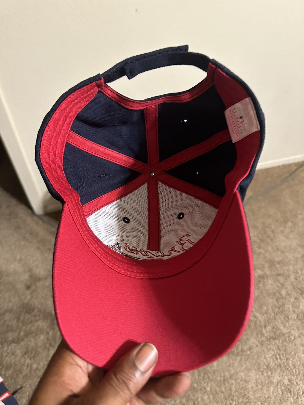 MLB × Vintage Vintage MLB Atlanta Braves “home of the brave” hat 90s Size ONE SIZE - 7 Thumbnail