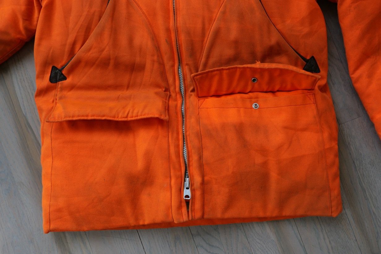 Vintage × Woolrich Woolen Mills 70s Distressed Down Hunting Jacket Size US L / EU 52-54 / 3 - 5 Thumbnail