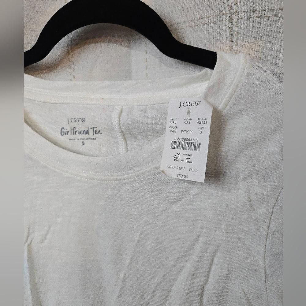 J.Crew J.Crew Girlfriend Tee Size S / US 4 / IT 40 - 5 Thumbnail