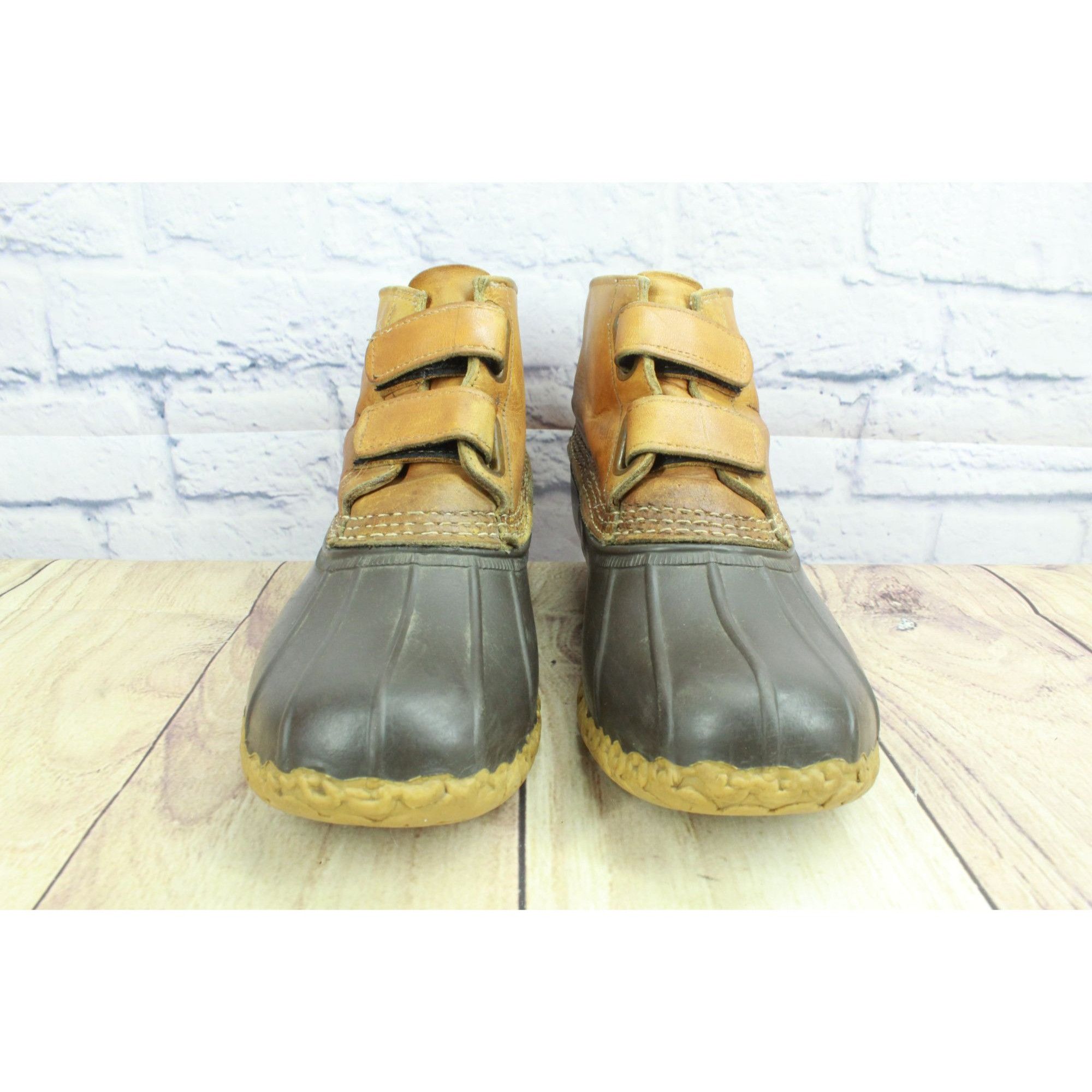 L.L. Bean Vintage LL Bean Brown Leather Duck Boots Men's Size 10 M Size US 10 / EU 43 - 4 Thumbnail