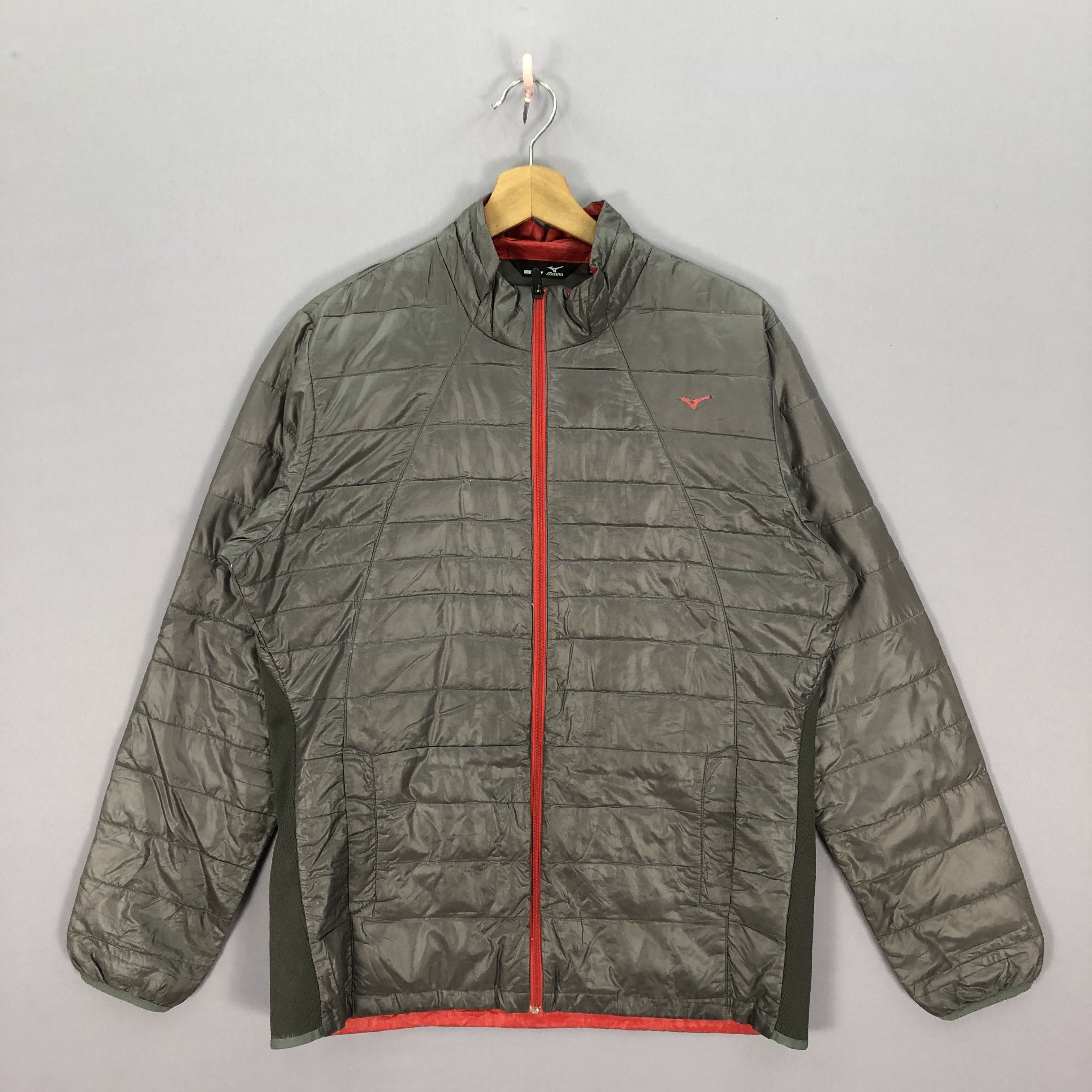 Japanese Brand × Mizuno × Vintage Vintage Mizuno Breath Thermo Puffer Zipper Jacket Size US M / EU 48-50 / 2 - 3 Thumbnail