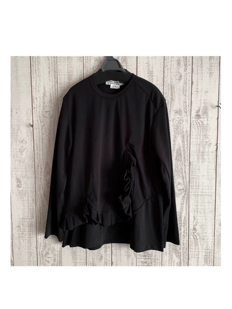 Comme des Garcons Comme Des Garcons Mainline Ruffle Long Sleeve T-shirt Size XS / US 0-2 / IT 36-38 - 1 Thumbnail