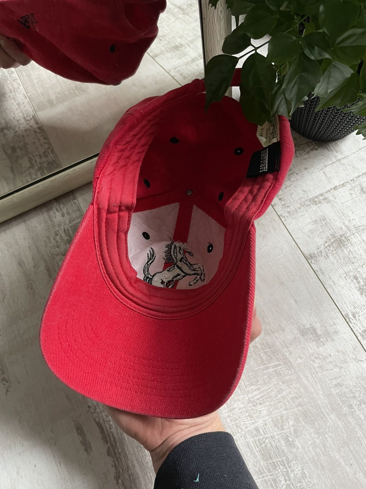 Ferrari × Vintage Ferrari Vintage FedEx 90’s Racing Hat Cap Size ONE SIZE - 6 Thumbnail